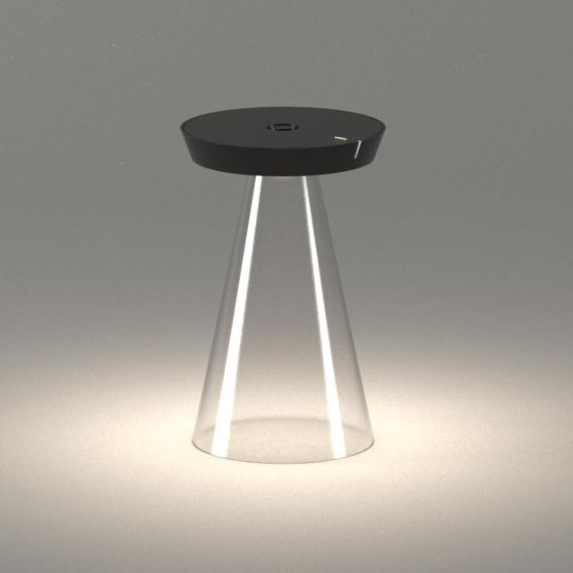 UBIQUA Torus Glass 充電式無線桌燈