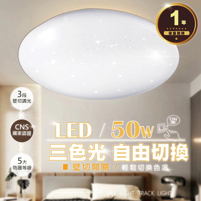 樂亮 輕快裝 LED 吸頂燈｜星空系列