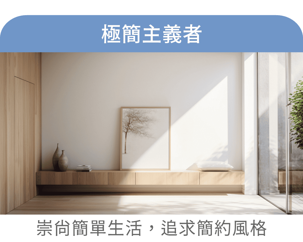 適合族群-極簡主義者