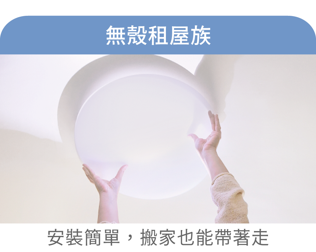 適合族群-無殼租屋族