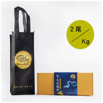 特大尾蒲燒鱸鰻2尾1公斤禮盒